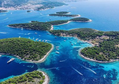 Top Boat Tours in Hvar - Pakleni Islands from the air