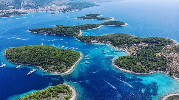 Top Boat Tours in Hvar - Pakleni Islands from the air