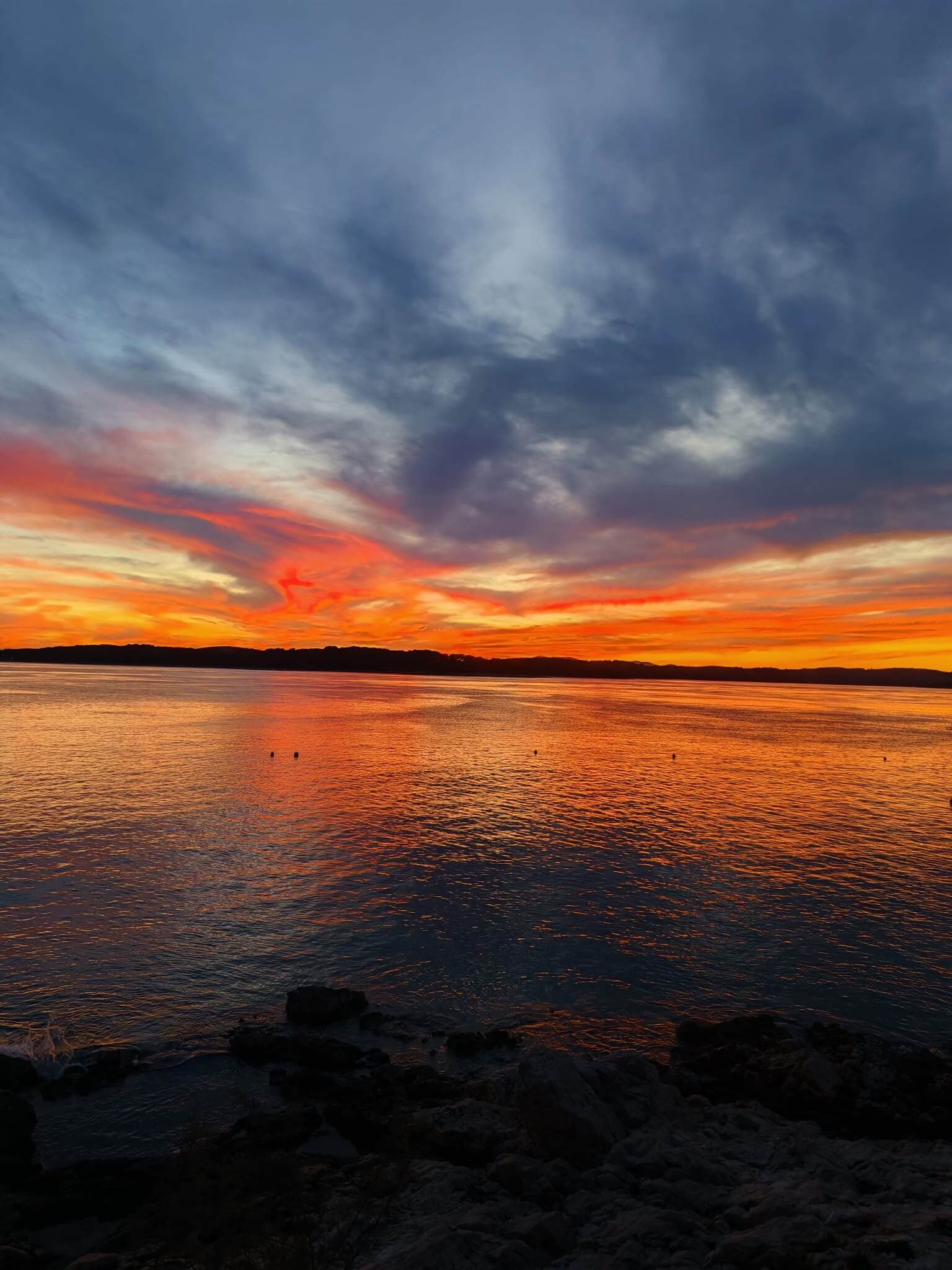 Sunset Hvar Town