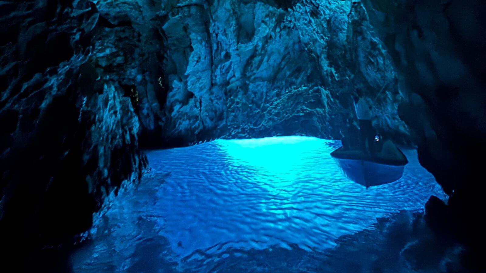 Private Blue Cave boat tour from Hvar with calm sea and no crowds